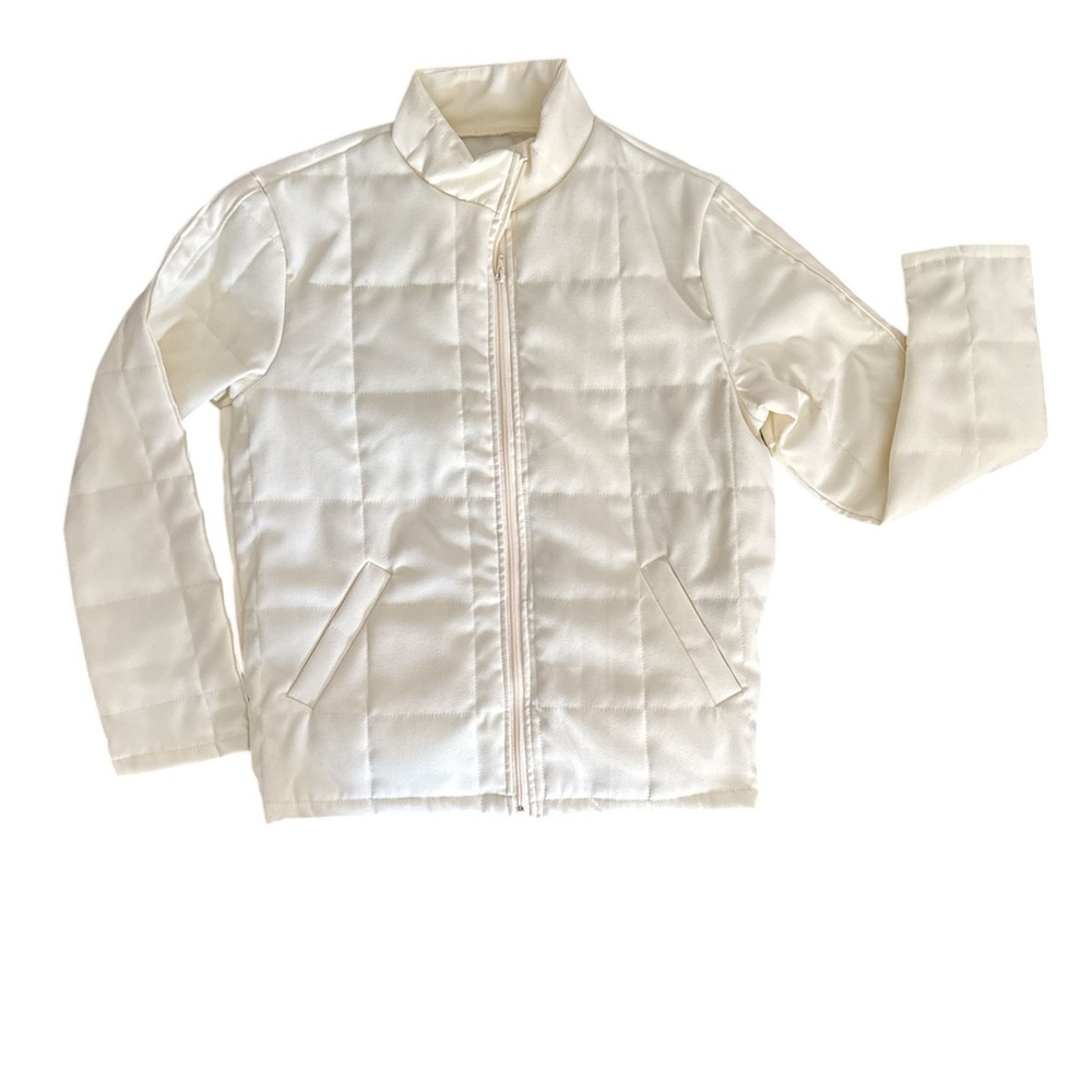 White Quilted Jacket